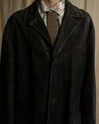 -SPECIAL- "GUCCI" 1998's-01's Tom Ford period beautiful faded suede long coat