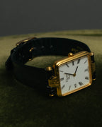 -SPECIAL- "Christian Dior" 90's Classic square quartz watch with Roman dial
