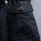 "LOUIS VUITTON" Metal button detailing belted trench coat