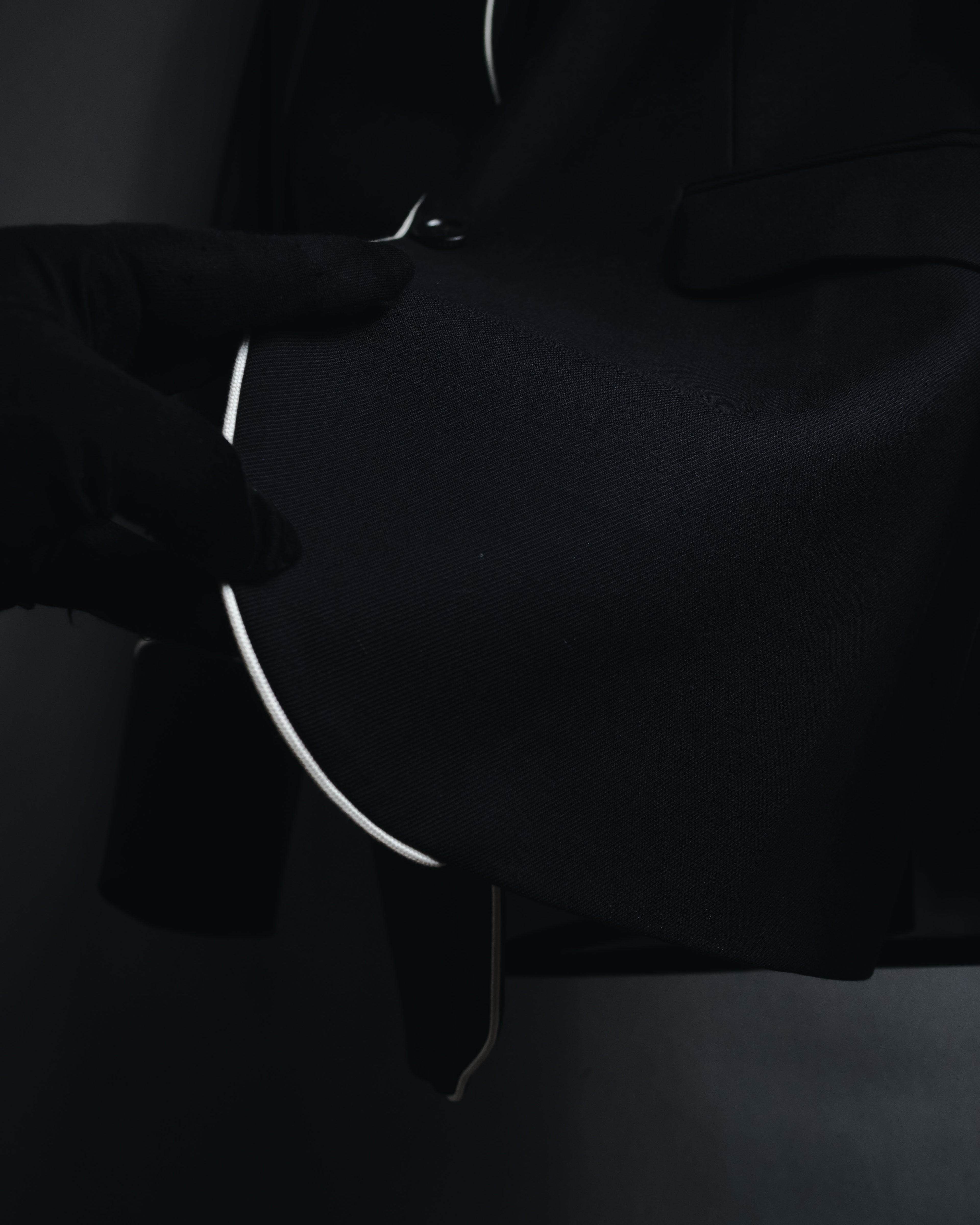 "GUCCI" 2015-2016 Piped tailored blazer