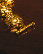 -SPECIAL- “TOM FORD” 2023-24 Moon nugget sculptural toggle bracelet