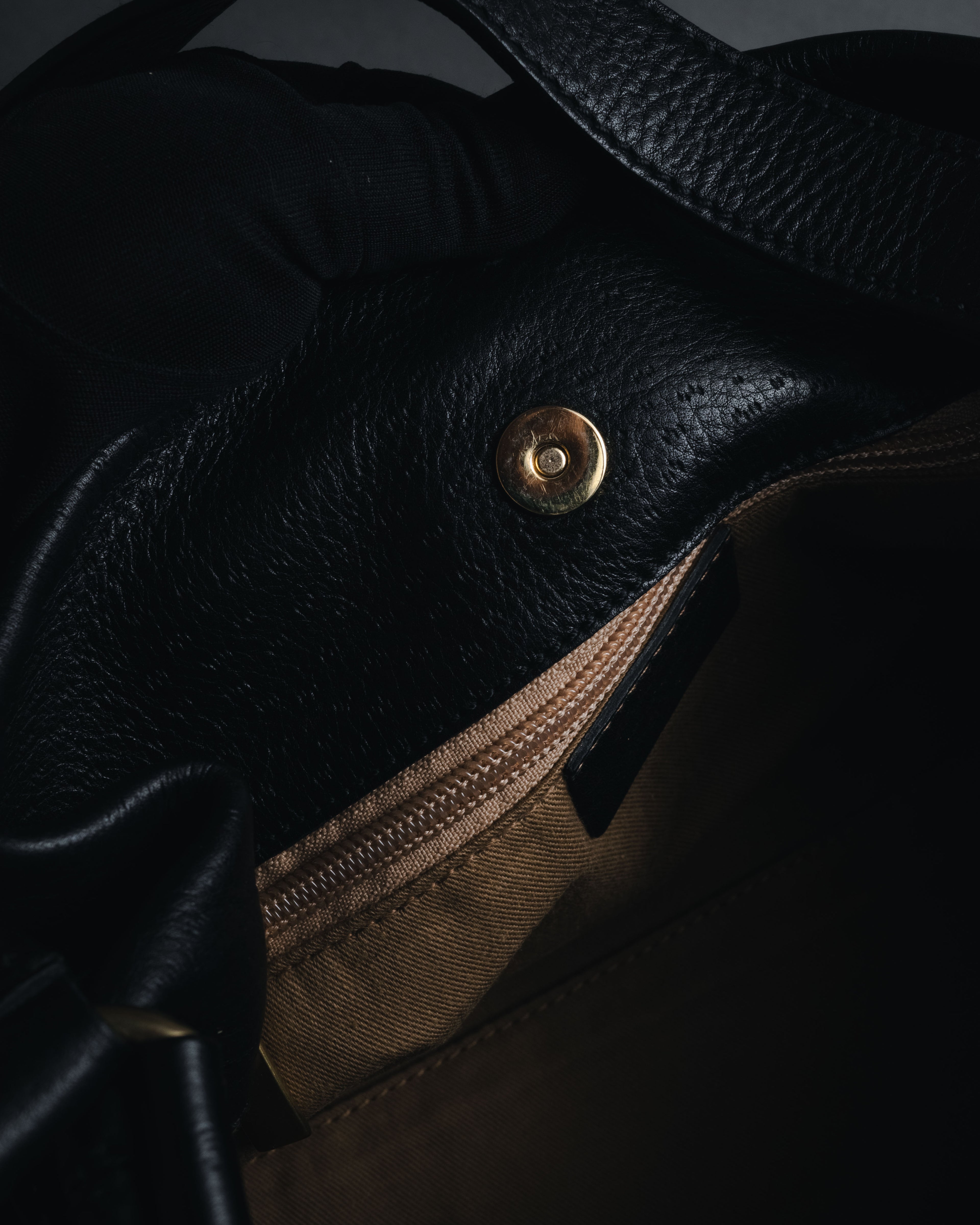 “Salvatore Ferragamo” Pebbled leather gancini hobo shoulder bag