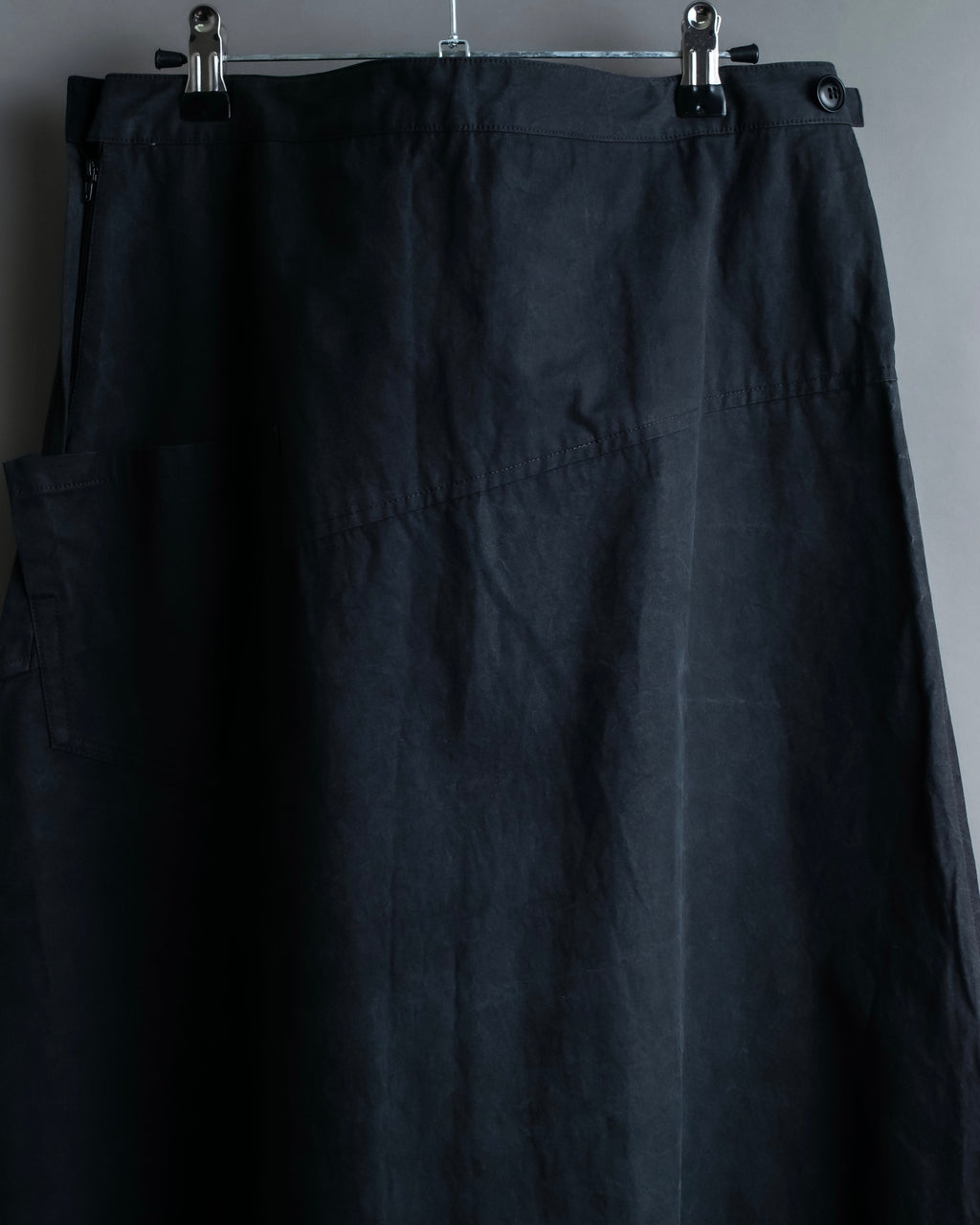 “Y’s 1996SS” Wide silhouette cotton sarouel pants