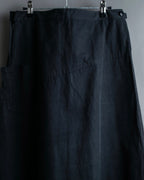 “Y’s 1996SS” Wide silhouette cotton sarouel pants