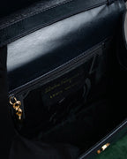 “Salvatore Ferragamo” 90’s Vara ribbon box calf shoulder bag