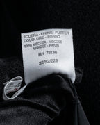 "Max Mara" 90's Asymmetrical front long chester coat