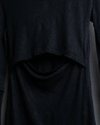 "Acne" Back＆sleeve cutting slit design pullover