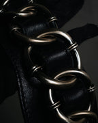 –SPECIAL– "Salvatore Ferragamo"
00’s Gancini ring-gathered nappa 2way bag