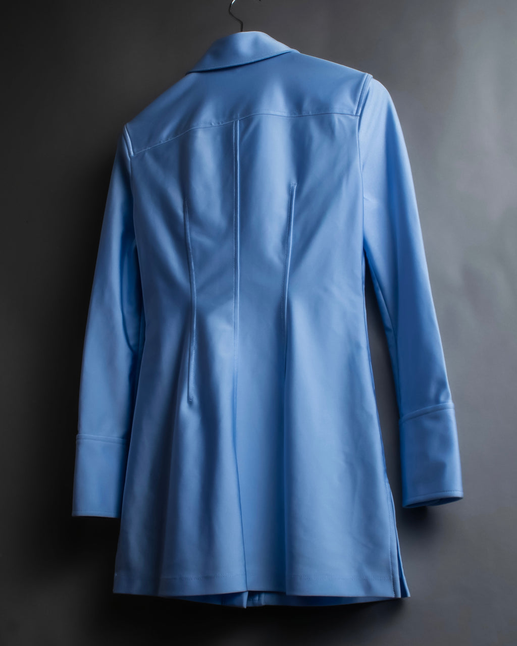 "ALEXANDER WANG" Three-dimensional cut design light blue shirt