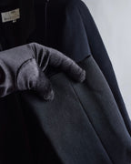 "BALENCIAGA La Mode" Satin-switched piping design tailored jacket