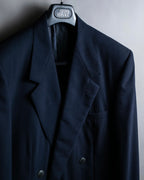 "GIANNI VERSACE COUTURE"
Oversized double breasted tailored jacket & two pleat slacks set up