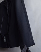 "BALENCIAGA La Mode" Satin-switched piping design tailored jacket