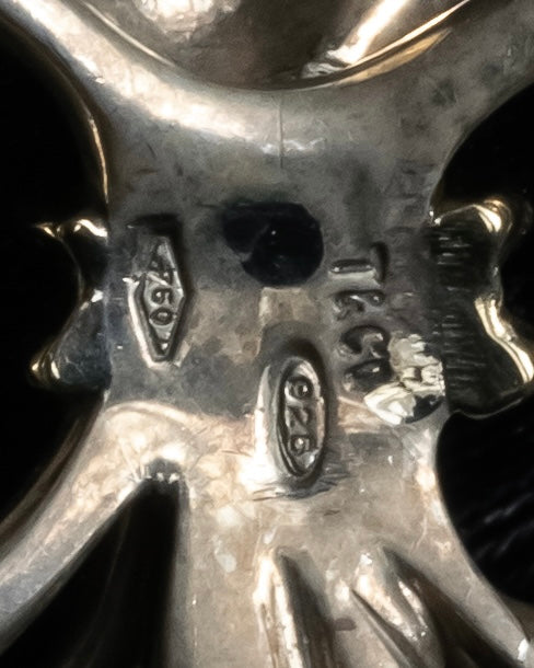 "Tiffany & Co." Silver 925 ribbon motif necklace