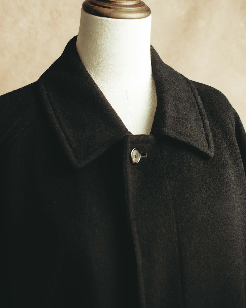"BURBERRY LONDON" 00's-10's Classic balmacaan coat