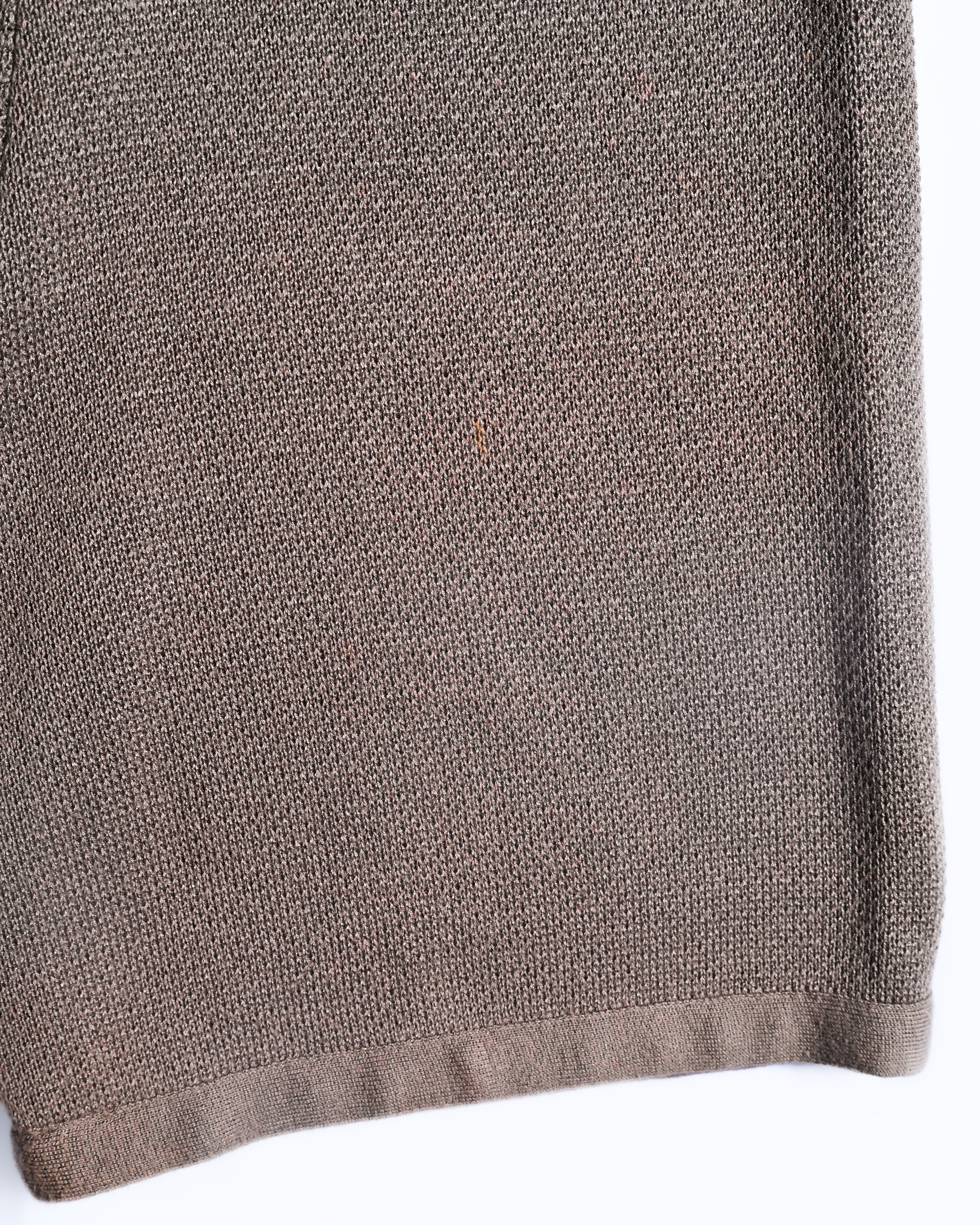 GIVENCHY/ 2 Tuck Knit Casual Shorts Beige