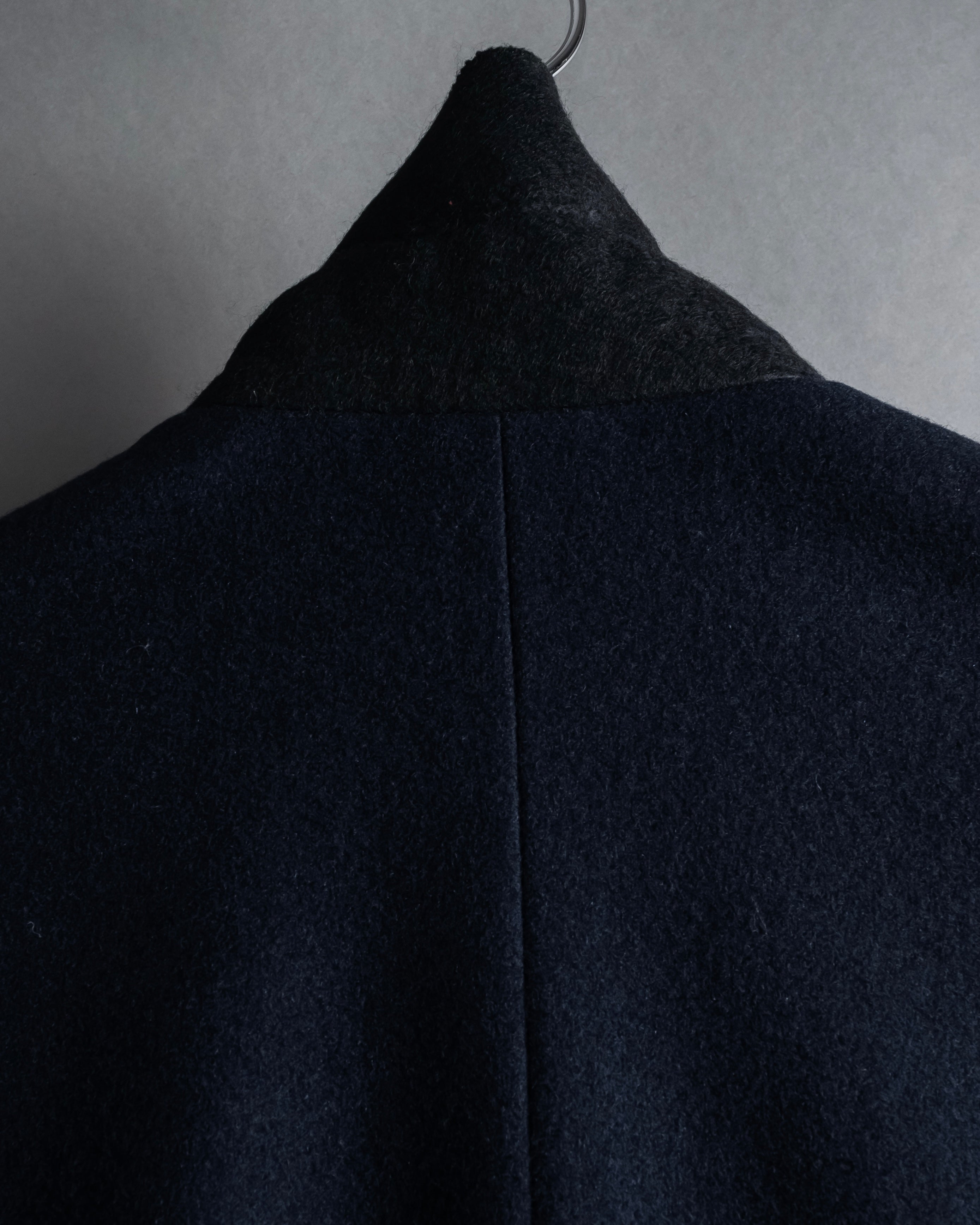 "CELINE" 90’s Sculpted double-breasted peak lapel tailored jacket