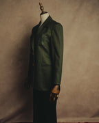 "LOEWE" 80's-00's Tailored single-breasted cashmere coat