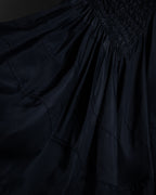 "COMME des GARÇONS" 90SS triacetate smocked asymmetric skirt