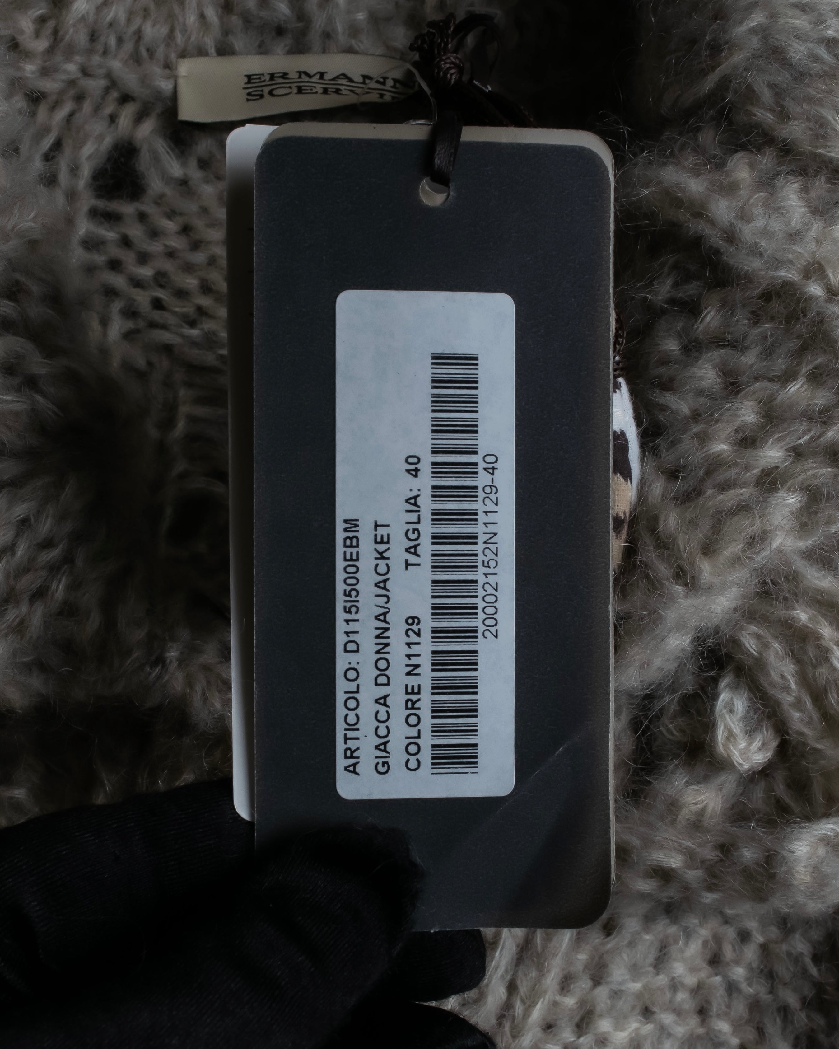 "ERMANNO SCERVINO" Three-dimensional knit long cardigan