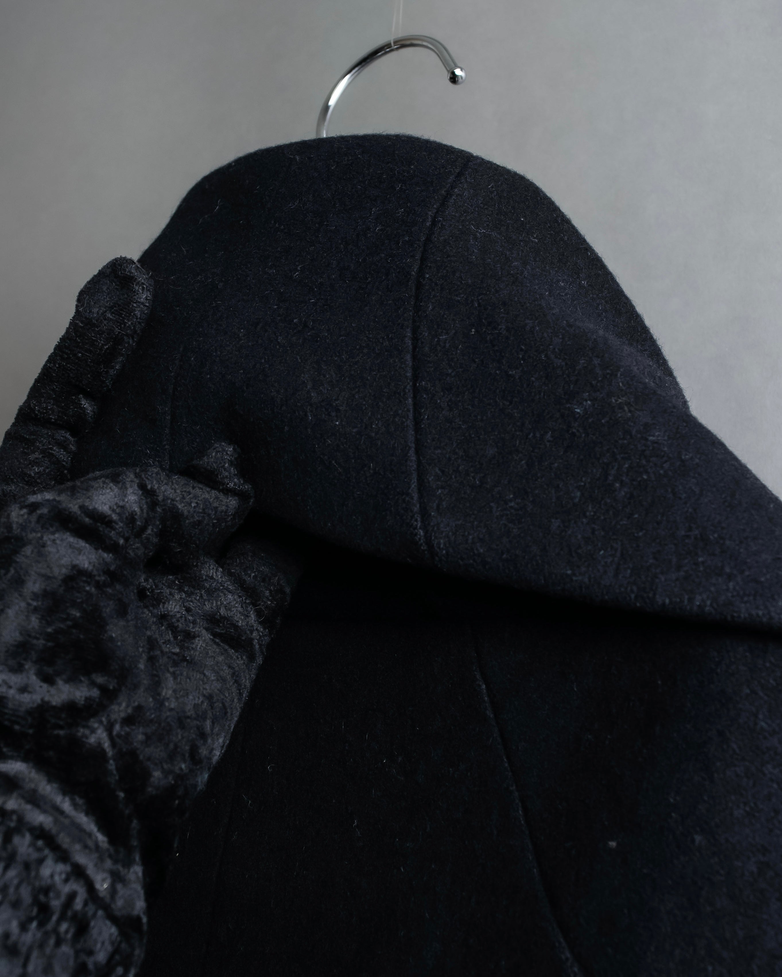 "HELMUT LANG" Short length wool riders jacket