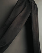 -SPECIAL- "Hermès" 90's-00's Refined cotton trousers