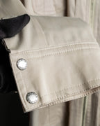 "PRADA" Military detail cotton jacket