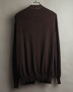 -SPECIAL- “HERMES” 00’s Cashmere cardigan and sleeveless knit twin set