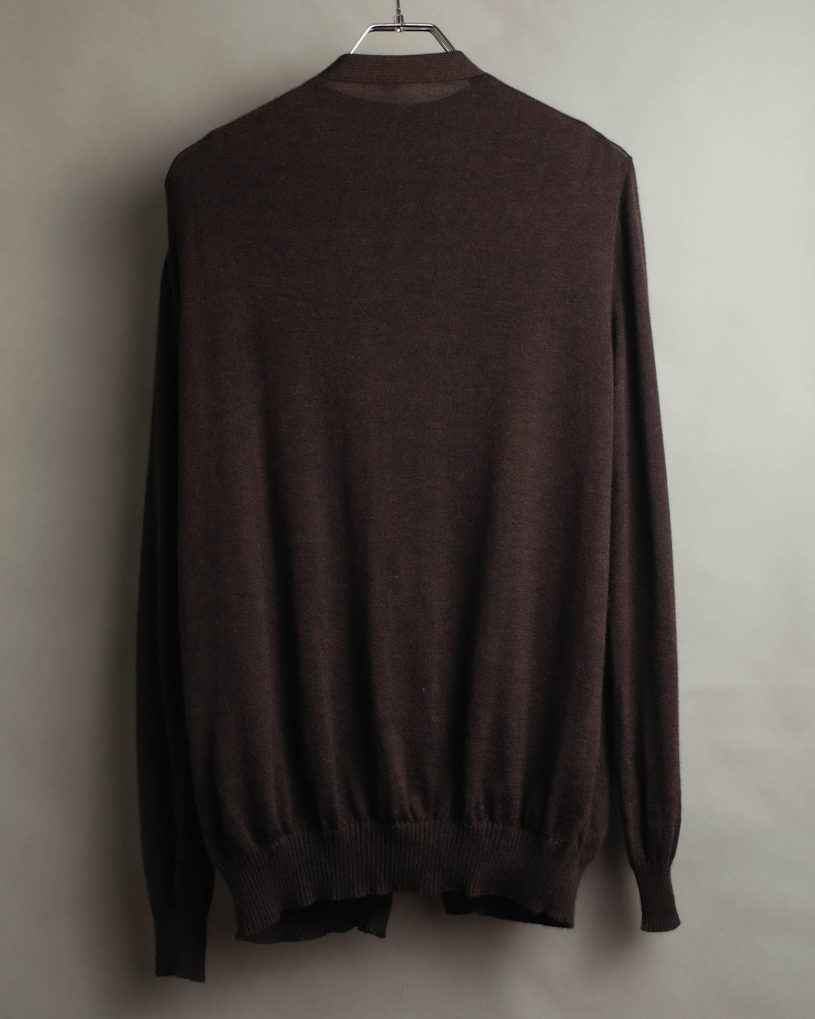 -SPECIAL- “HERMES” 00’s Cashmere cardigan and sleeveless knit twin set