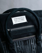 "MAISON MARGIELA" 5AC Harako leather corduroy combination 2way bag