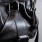 "Max Mara" Horizontal tuck design 2way leather bag