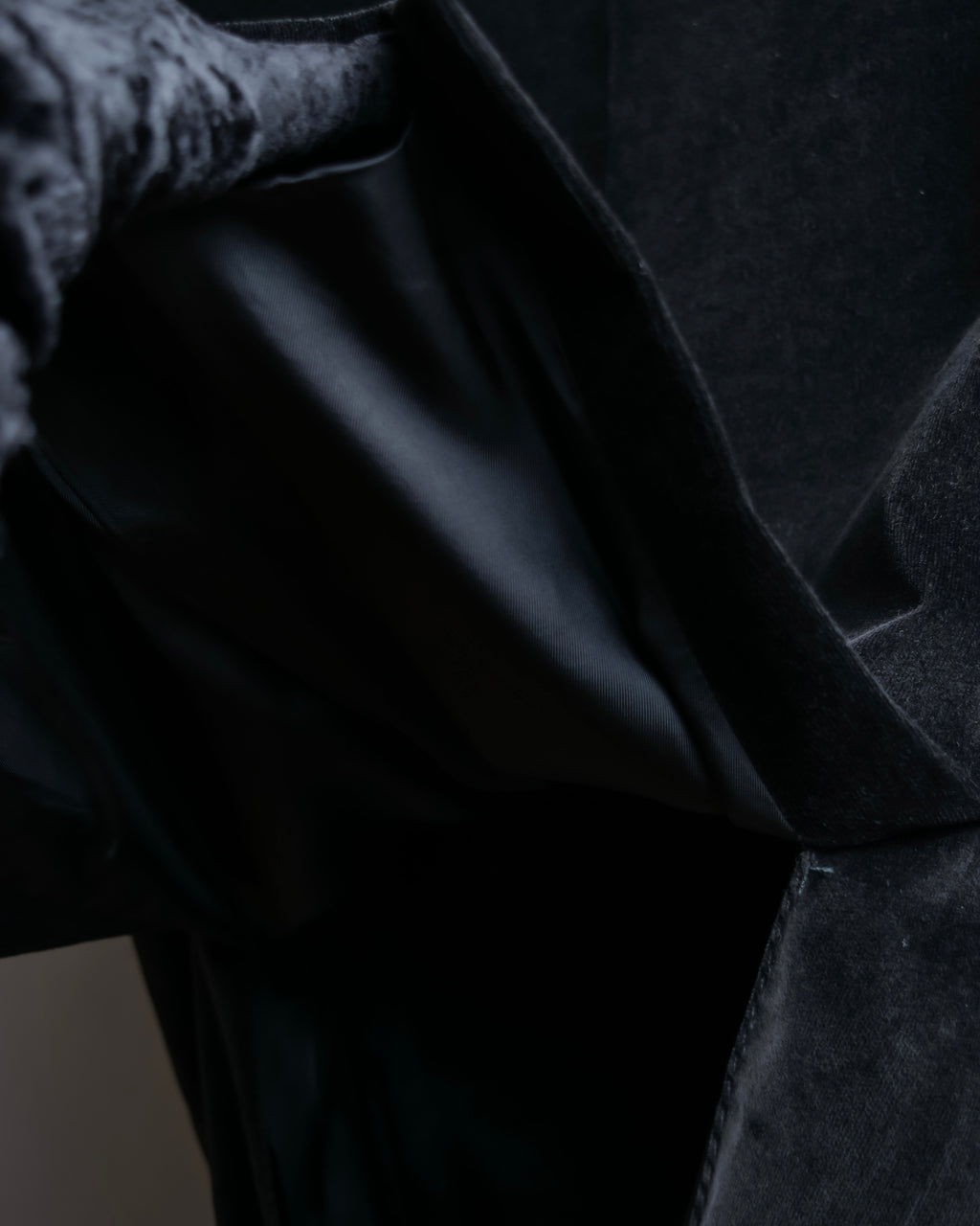 "Vintage beautiful velor tailored jacket"