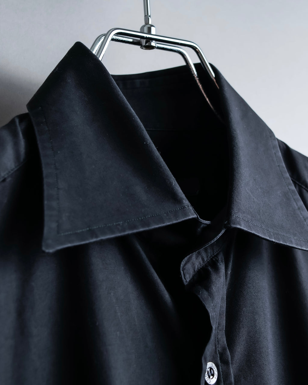 "GUCCI" Horizontal collar oversized shirt