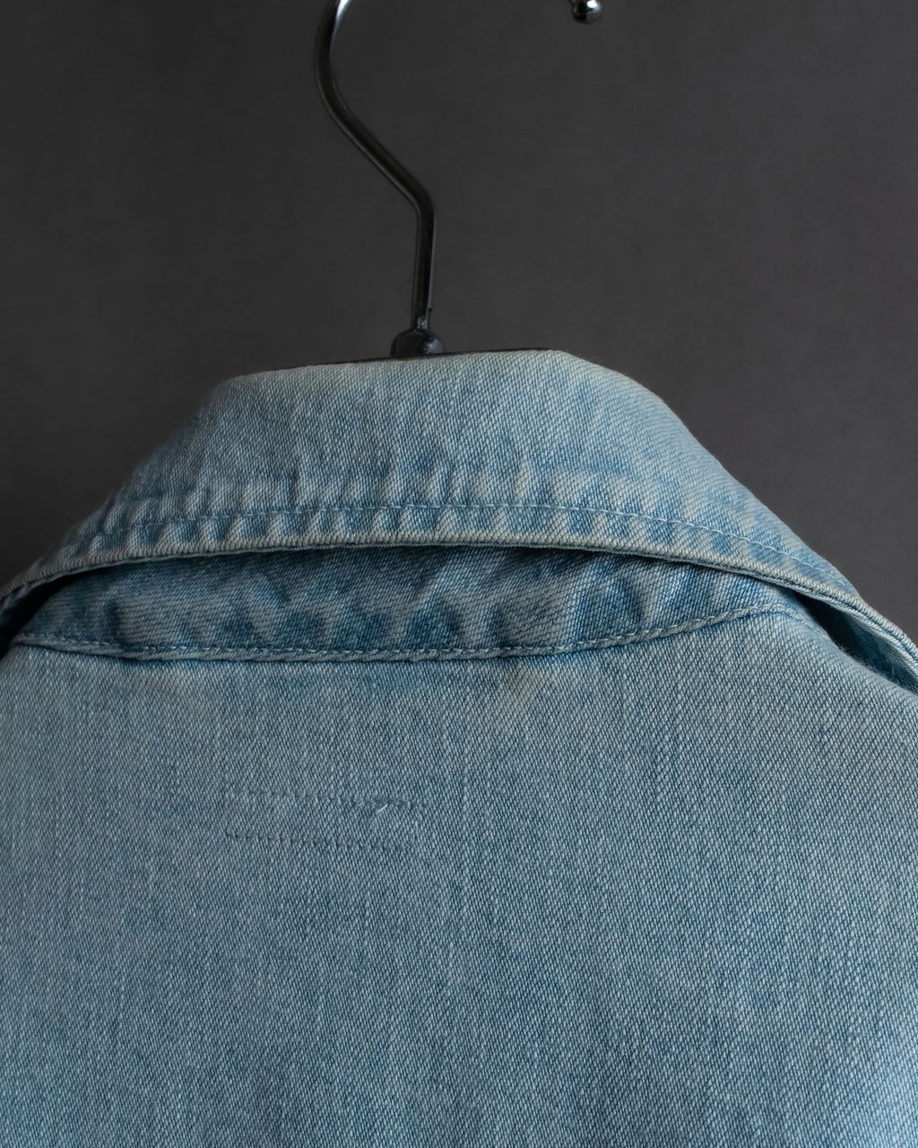 "COMOLI" Flap pocket design oversized denim jacket
