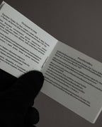 "Christian Dior" Buffalo design silver ring