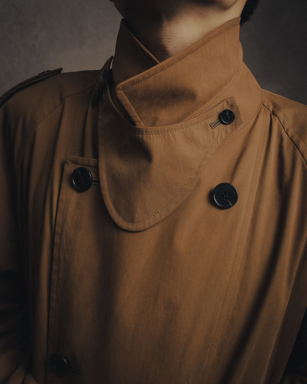 -SPECIAL- “Yves Saint Laurent” 90’s Japanese tailored trench coat