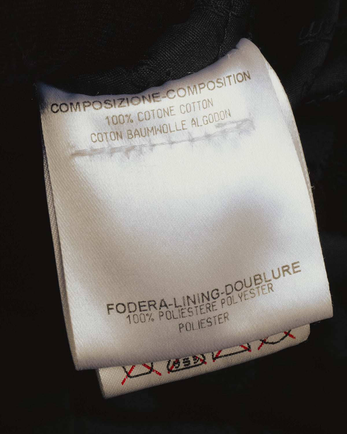 “GUCCI” Late 00’s military detail cotton long jacket