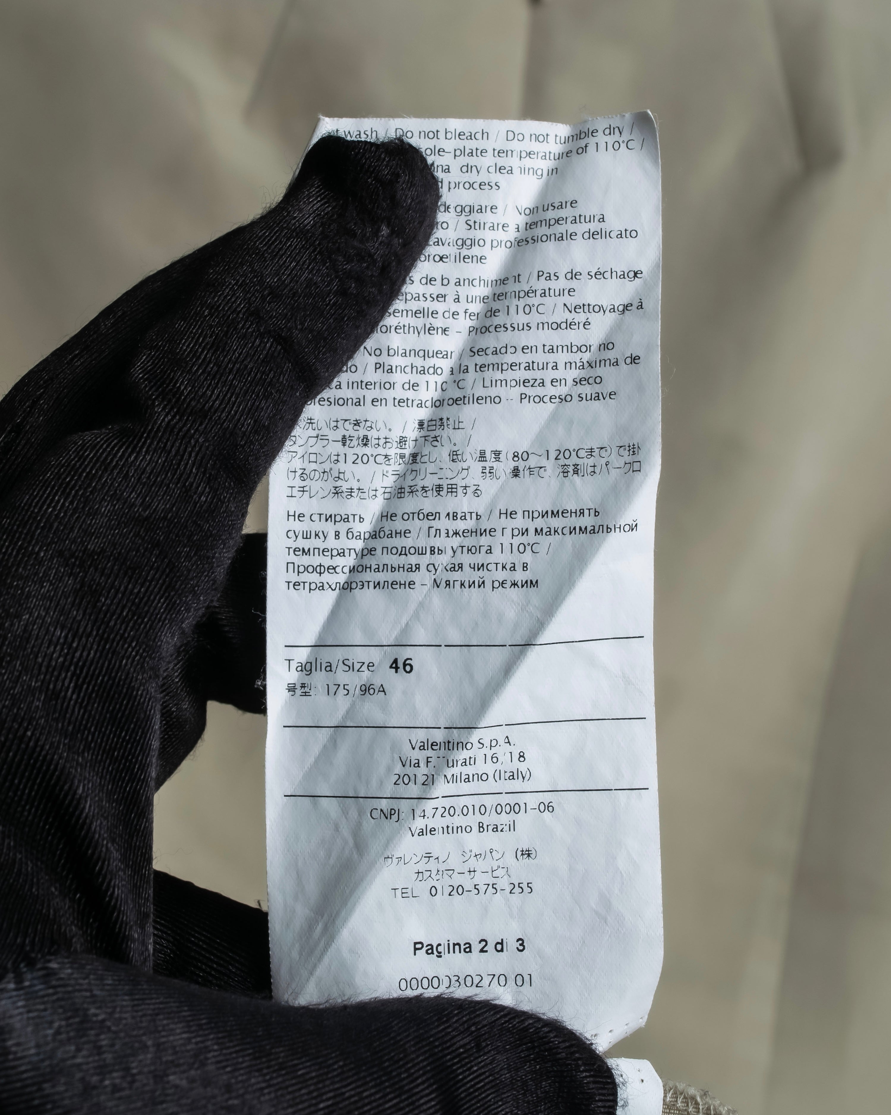 "RED VALENTINO" Baroque print sleeveless dress