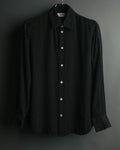 "CELINE" 2010's-2020's Polka dot viscose long sleeve shirt