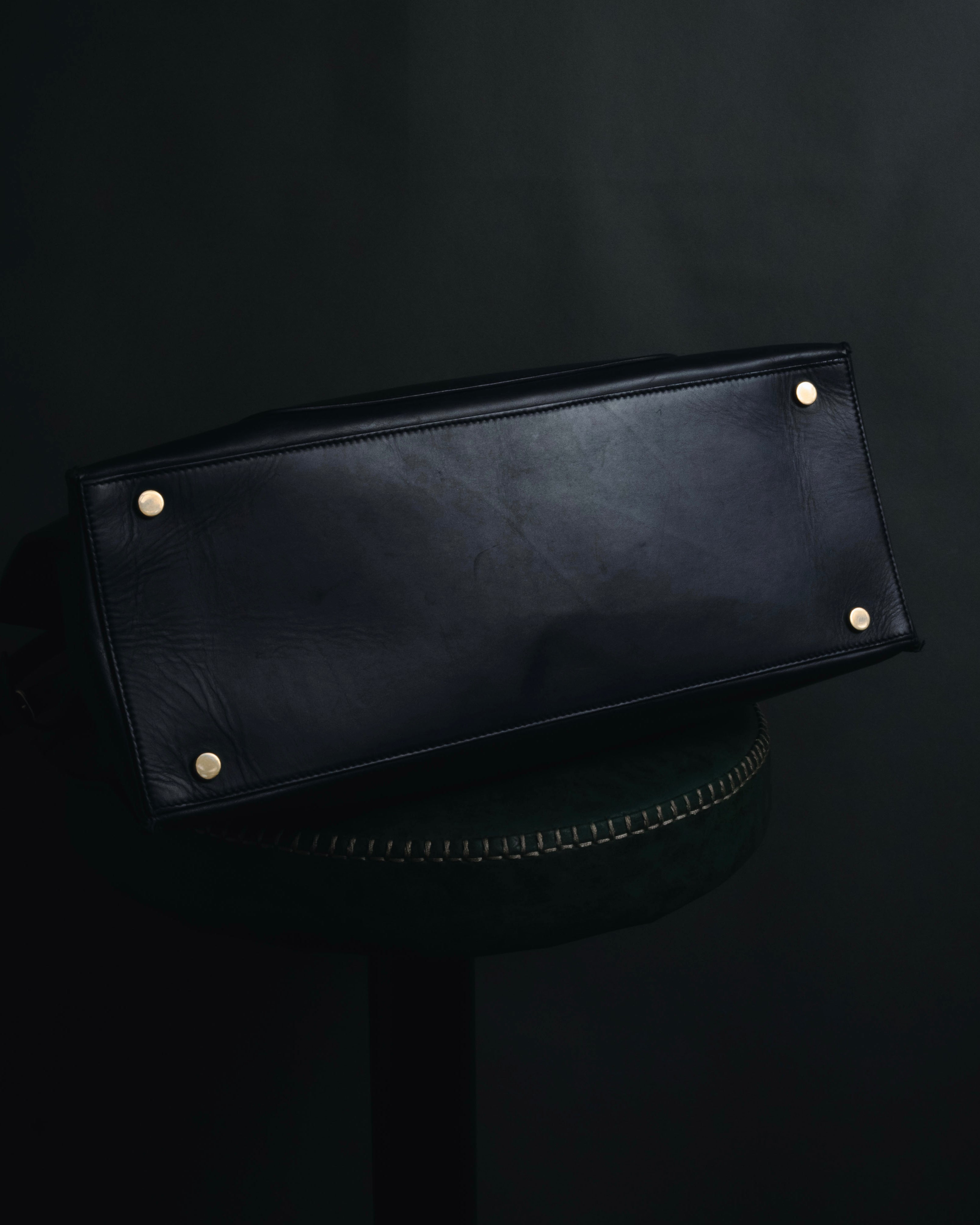 "BALENCIAGA" 2013 Autumn/Winter Padlock All Afternoon Structured Leather Bag