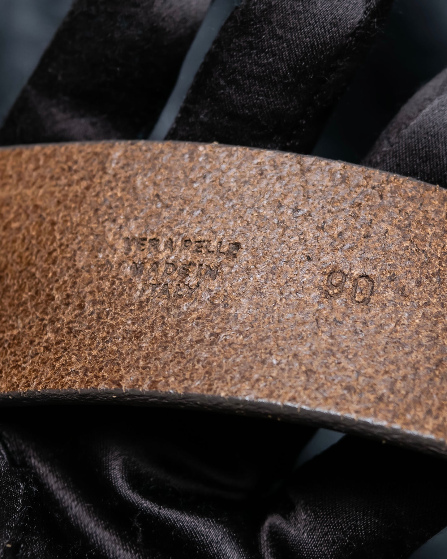 “Maison Margiela” Vera Pelle leather belt