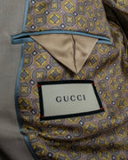 "GUCCI" 21SS Label attached single 2B tailored jacket setup