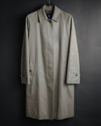 “BURBERRY BLUE LABEL” 2000’s Minimal balmacaan coat