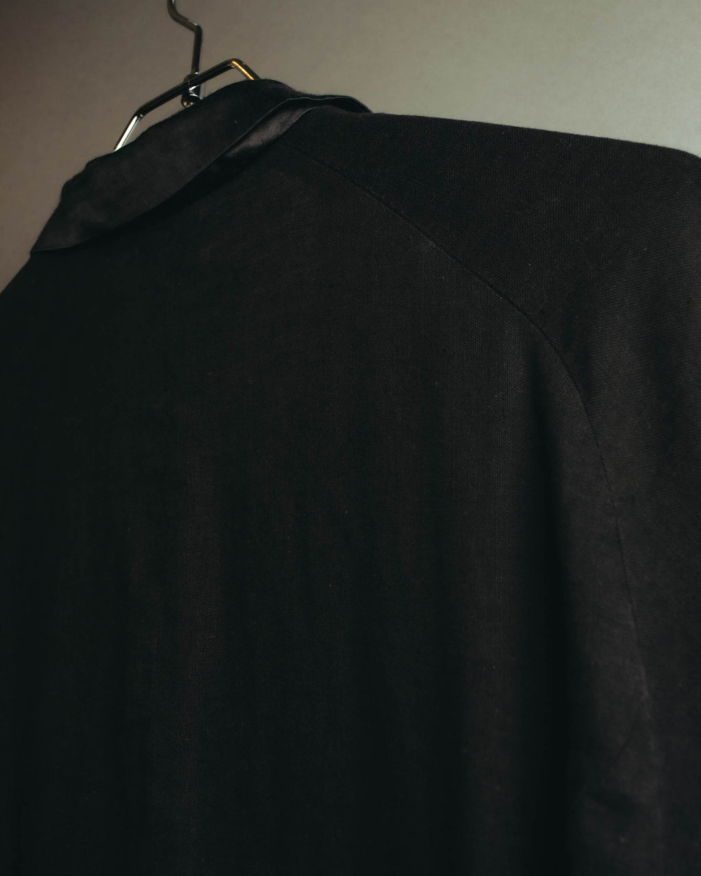 "i wish Y's bis" late 80's-90's Relaxed linen cotton long jacket