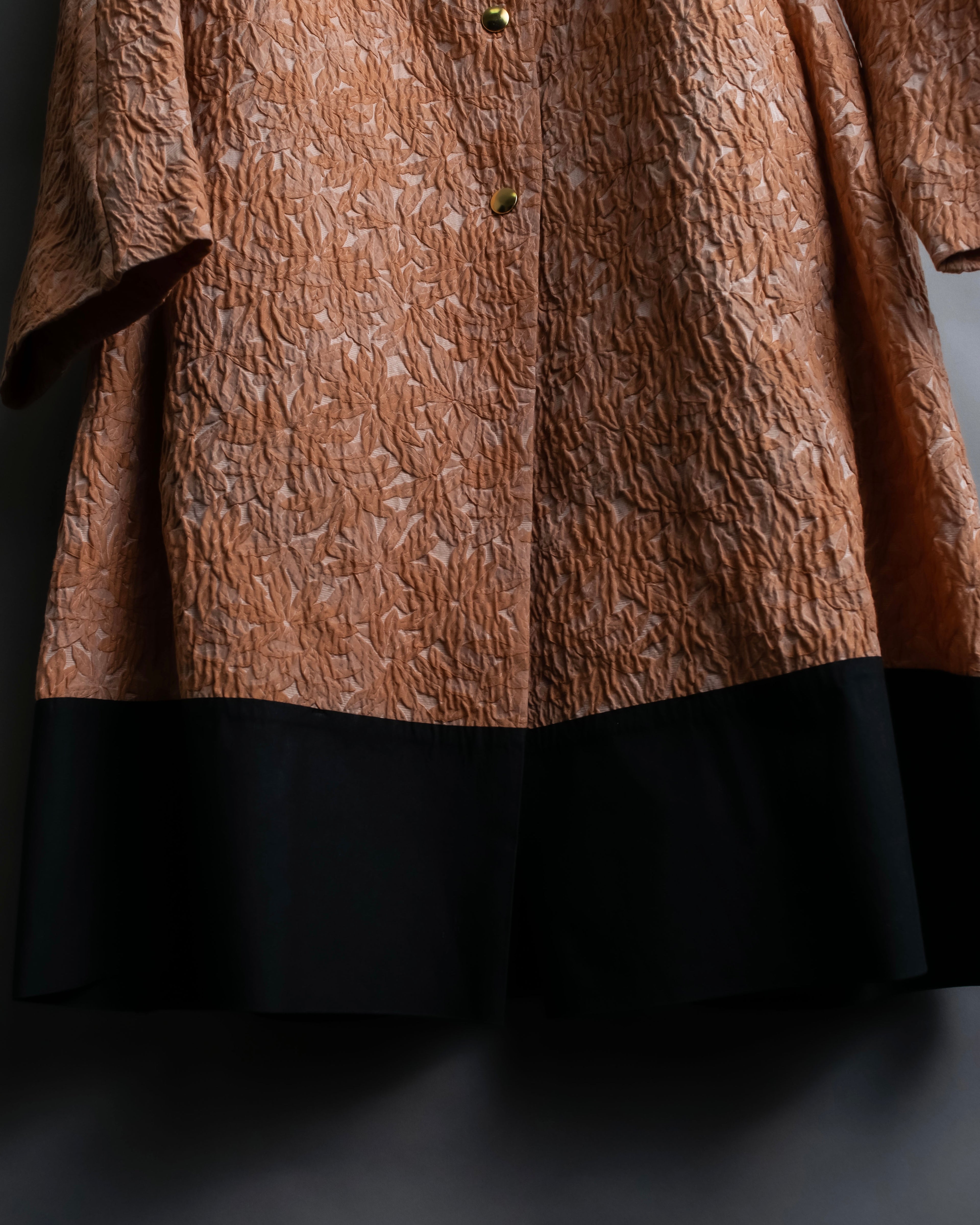 “MARNI 13SS” flower embossed attached design jacket