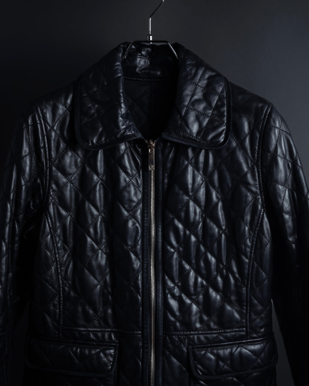 -SPECIAL- "LOEWE" 2009-2013's Quilted design reversible lambskin jacket