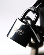 LOEWE/ Anagram 2 Way Mini Boston Hand Bag Metallic Black