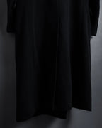 "FENDI" 80's-90's Classic cashmere long chester coat