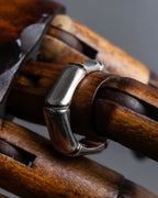 "GUCCI" Bamboo motif design silver 925 ring