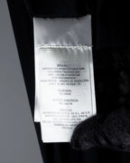 "FENDI" Pick stitch design fly front shirt