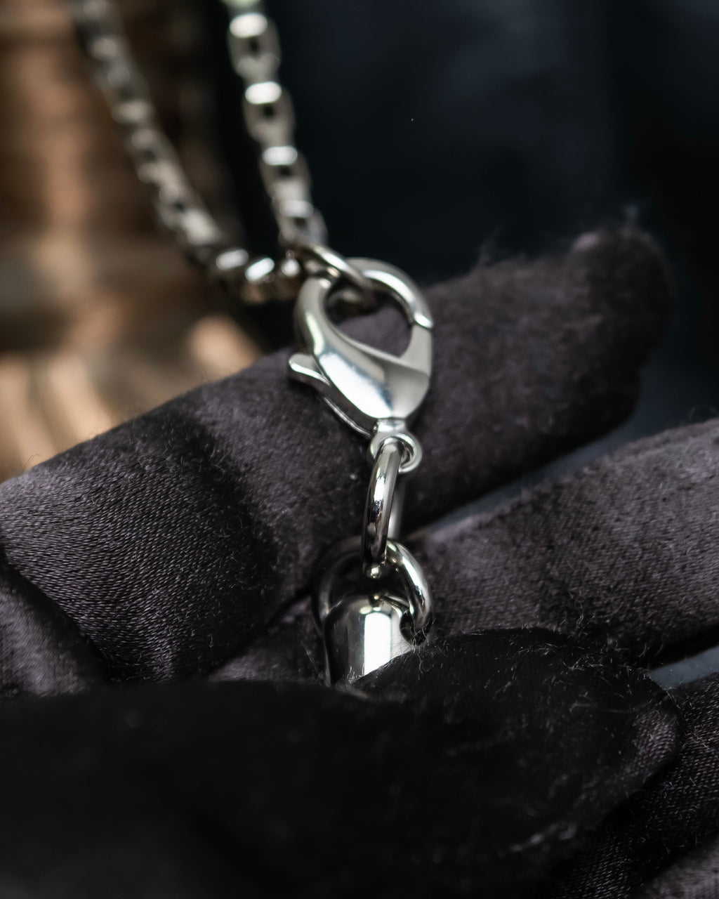 "Dolce &amp; Gabbana" Botanical design silver necklace